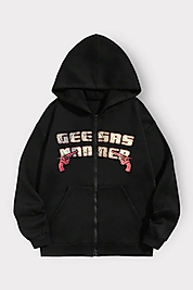 Siyah Geesas Manner Hırka